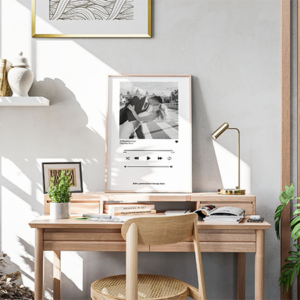 Wedding Song MP3 Personalised Print