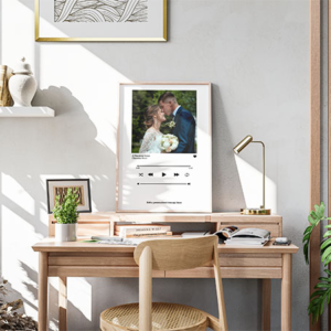 Wedding Song MP3 Personalised Print