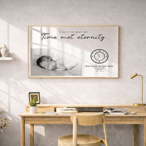 Baby’s Birth Personalised Print