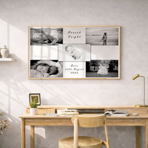 Baby Collage Personalised Print