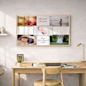 Baby Collage Personalised Print