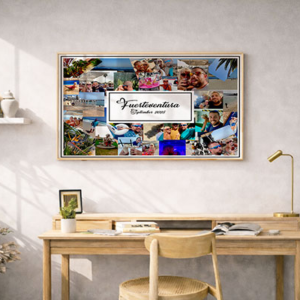 Holiday Collage Personalised Print