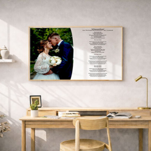 Wedding Song Personalised Print